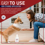 PUMBLER Dog Paw Pad Balm - 3-in-1 Lick Safe Soother & Moisturizer& Lotion for Dog Paws Nose, Elbow, Snout - Natural, Quick-Drying, Non-Sticky - All-Weather Cat Paw Balm Cream- 3.5 Oz/100Gram