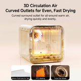 Professional Pet Dryer Box for Dogs and Cats - Fast Drying & Low Noise Blower, Portable Pet Hair Dryer Machine with Adjustable Temperature, for Small Medium Dogs Cats After Bath Grooming at Home