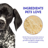 WONDER PAWS Premium Grass Fed Colostrum for Dogs – Pure Bovine Colostrum for Dogs – Immune, Allergy, Skin & Itch Relief – All Ages, Sizes & Breeds – 3.20oz