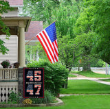 EKOREST Donald Trump 2024 Garden Flags for Outside, 45 47 Take America Back Yard Decoration,Small Outdoor Decor for American President Election,12x18 Inch Double Sided