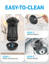 COBY Outdoor Bug Zapper 18W, Covers Half an Acre, Electric Bug Zapper