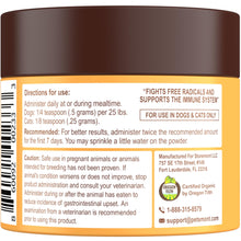 Load image into Gallery viewer, Petsmont Buddy Guard for Lumps and Bumps, Lipoma for Dogs &amp; Cats, Patent Pending Organic 9 Mushroom Powder Blend Natural Dog Probiotic &amp; Immune Support Chaga, Reishi, Lion's Mane, Turkey Tail Mushroom
