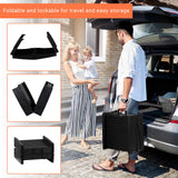 Outvita Dog Ramp, 61" Folding Pet Ramp for Car, SUV, Truck, Bed, Easy Access for Large Dogs Weight Bearing up to 150 Lbs, Non-Slip Step Surface, Lightweight Portable