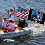 Donald Trump 2024 Flag Trump Survived Shot At Election Rally Flags Trump Fist Pump Fight Tapestry for Indoor Outdoor Bannar 3X5 Ft