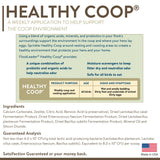 FLOCKLEADER Healthy Coop, Litter Additive for Chicken Coop with Probiotic & Acidifier, Reduces Odor, Wetness & Bacteria, 6lbs