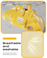 Dog Carry Sling for Small Dogs, Full Body Sling with Handle, Hands Free Shoulder Carrier for Senior Dogs Joint Injuries, Joint Injuries, Up and Down Stairs (Yellow,S, 5.5~8.8 lbs)