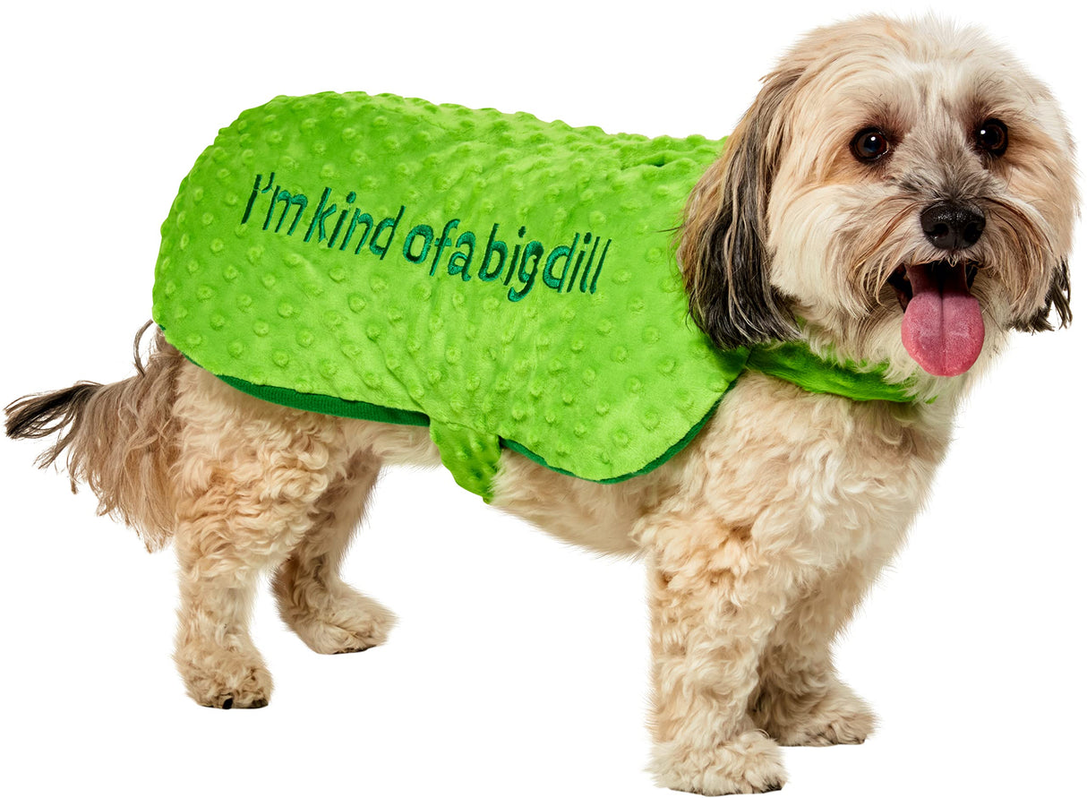 Yummy World: Pickle Pet Costume for For Dogs or Cats by Rubies, Large