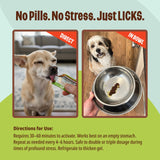 Licks Pill Free Zen Small Breed Dog Calming Aid - Zen Calming Aid Supplements for Aggressive Behavior & Nervousness - Dog & Puppy Treats for Stress Relief & Health - Gel Packets - 30 Use