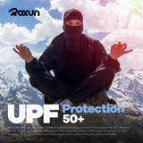 ROXUN Ski Mask Balaclava Shiesty, Motorcycle Summer Cooling Breathable UV Protector for Men/Women Black