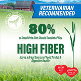 Small Pet Select Value Choice Timothy Hay for Rabbit, Guinea Pig, Bunny, Chinchilla and Other Small Animals, Premium Natural Hay Grown in The US, Pet Food, 8lb