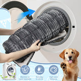 Abdtech Backseat Dog Bed Mat for Car: 23.6" x 52" Non-Slip Dog Bed for Back Seat - Soft and Comfortable Dogs Blanket - Washable Travel Pet Mat Seat Protector Fit for Back Seat Cover, Grey