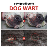 Dog Wart Remover - Turkey Tail Mushroom for Dogs - Lipoma Treatment for Dogs - Lumps and Bumps Supplement - Immune Support with L-Lysine, Zinc, Taurine, Selenium, Anthocyanins
