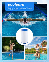 POOLPURE PLF4CH-935 Spa Filter Replaces 4CH-935, PWW35L hot tub Filter, 817-4035, FC-0170, SD-01235, PDC580-AFS, X268554, X268535, Waterway Teleweir 35 SF, Pure N Clean PC-0170 (1pack)