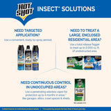 Hot Shot Flying Insect Killer, 15 Ounces, Aerosol Kills Houseflies, Mosquitoes and Flying Insects Indoors and Outdoors, Clean Fresh Scent, 3 Pack