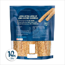 Load image into Gallery viewer, Purina Busy Rawhide Small/Medium Breed Dog Bones, Chewnola with Oats &amp; Brown Rice - 10 ct. Pouch
