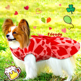 Frienda 6 Pack Valentines Day Dog Costume St. Patrick's Independence Day Christmas Halloween Thanksgiving Dress Bow Puppy Pack Girl Cat Birthday American Flag Dog(S (3-5lbs))