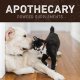 Earth Animal Apothecary Powder Supplement - Stop Eating Stool Nutritional Powder for Dogs & Cats - 8 oz