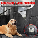 Mabett Dog Seat Covers for Ford Maverick 2025 2024 2023 2022 Accessories, Back Seat Hammock Extender for Pets Include Door Sides and Headrests Protection-Hard Bottom Support 600D Oxford Cloth