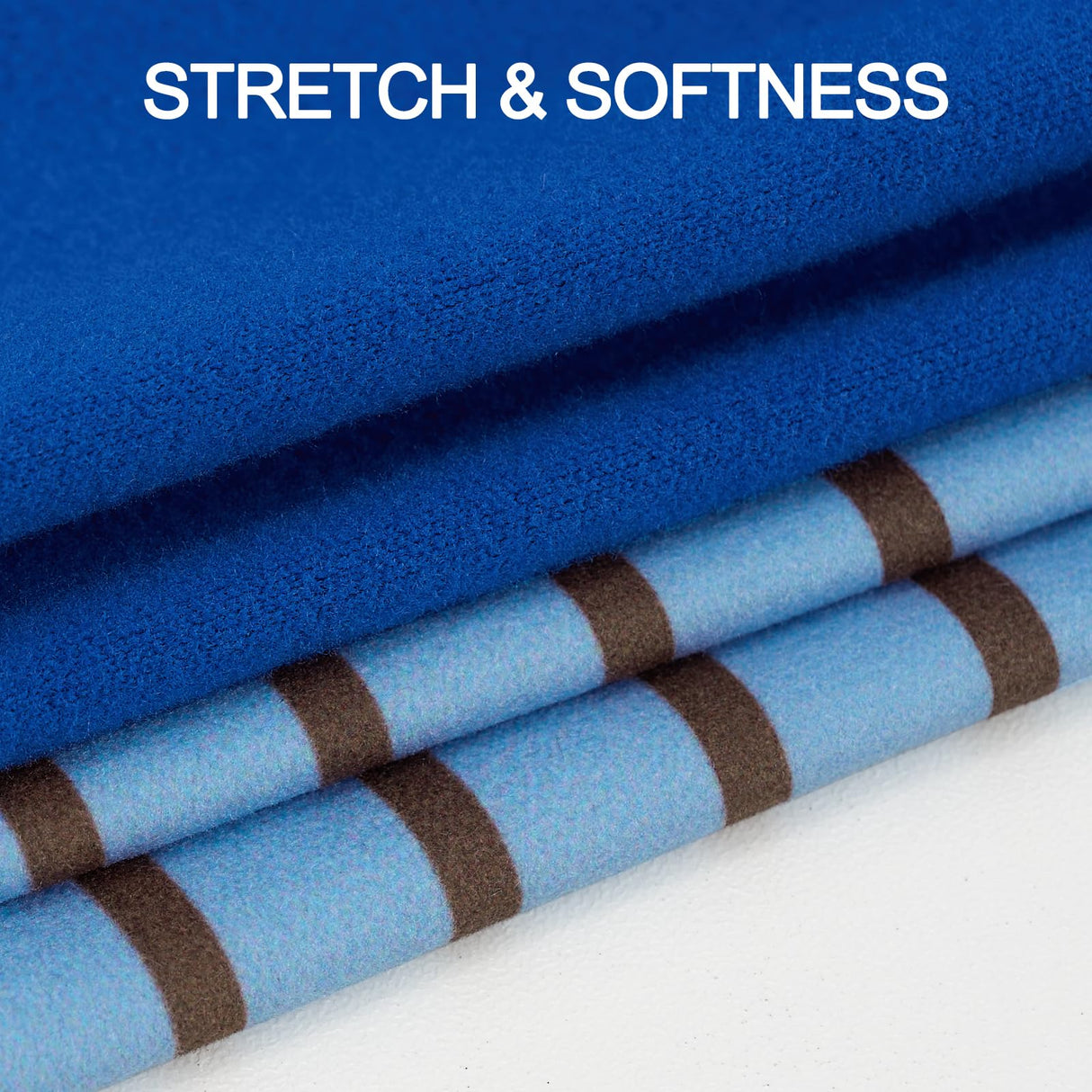 XPUDAC 4 Pack Dog Sweaters Comfy Dog Clothes with Sleeves Puppy Shirts Pullover Pet Sweatshirt for Small Medium Large Dogs Boy Girl Doggy Outfits Cat Apparel, Blue, M