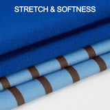 XPUDAC 4 Pack Dog Sweaters Comfy Dog Clothes with Sleeves Puppy Shirts Pullover Pet Sweatshirt for Small Medium Large Dogs Boy Girl Doggy Outfits Cat Apparel, Blue, M