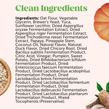 Load image into Gallery viewer, Pet Honesty Probiotics for Dogs - Digestive Enzymes Promotes Gut Health, Dog Probiotics for Bowel Support, Fiber for Regularity, Prebiotics for Immune Health &amp; Gut Flora (Duck, 90 ct)
