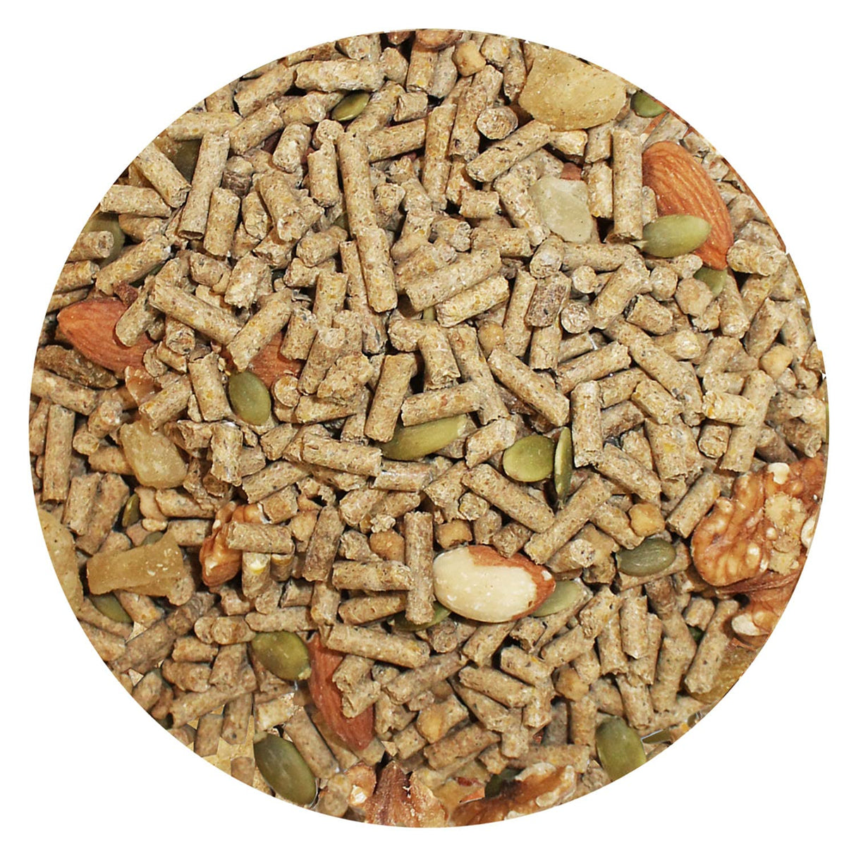 Exotic Nutrition Deluxe Squirrel Diet (2 lb.) - Staple Diet with High Protein Pellets for Captive Squirrels - Grey, Ground, Flying, and Chipmunks