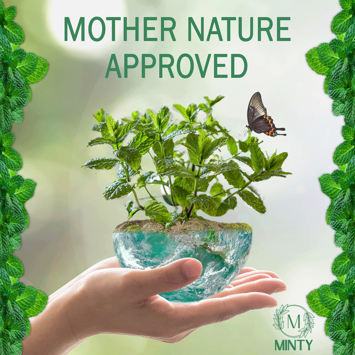 Minty Spider Repellent, Natural 5% Peppermint Oil Spray, Kills & Deters All Types of Spiders and Insects, Indoor and Outdoor Use, 16 fl oz Pint