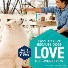 Load image into Gallery viewer, ORAVET Dental Chews for Dogs, Oral Care and Hygiene Chews (Small Dogs, 10-24 lbs.) Blue Pouch, 30 Count
