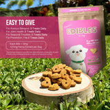 Hemp Dog Health Blanche - 42 Dog Calming Treats - Stress & Relaxation Support - Natural Vegan Hemp Calming Chews for Dogs with Coconut Oil