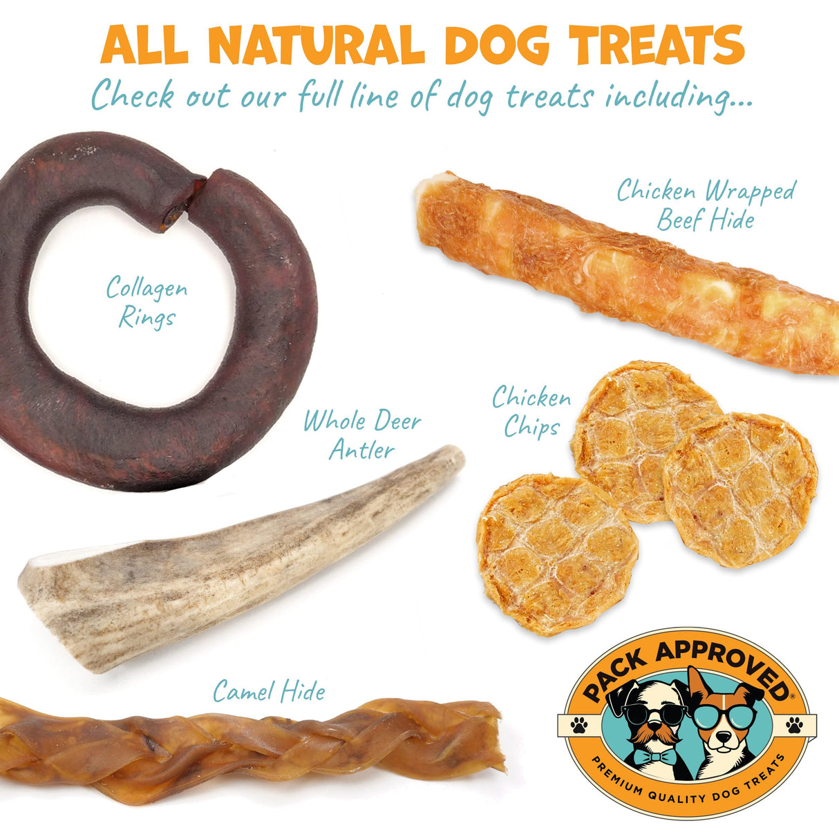 Pack Approved Beef Shin Bones for Dogs - Liver Coated Long Lasting Dog Chews for Aggressive Chewers - Rawhide-Free Big Bones for Large Dogs - Healthy Large Dog Bone (1 Pack)