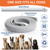4 Pack Flea and Tick Collar for Dogs - 25" Adjustable Collar Fits Dogs, Long-Lasting 24-Month Protection for Small, Medium, and Large Dog – Waterproof Flea Tick Prevention