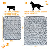 LOKOZ Small Dog Blanket for Medium Large Dogs Fleece Puppy Blanket Washable Dog Blankets for Bed Couch Protection with Cute Paw Print Pet Puppy Cat Blanket