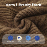 ASENKU Dog Sweater, Dog Sweaters for Medium Dogs, Warm Pullover Doggie KnitTurtleneck Warm Clothes for French Bulldog, Boston Terrier（Coffee, M）