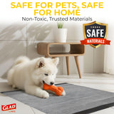 Glad for Pets Black Charcoal Puppy Pads, 23"x23" Disposable Training Pads That Absorb Urine & Neutralize Odor with Activated Carbon - 100 Count