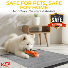 Load image into Gallery viewer, Glad for Pets Black Charcoal Puppy Pads, 23"x23" Disposable Training Pads That Absorb Urine &amp; Neutralize Odor with Activated Carbon - 100 Count
