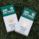 Sun Chlorella Sun Pet Treats Green Superfood Cat & Dog Supplement - Chlorophyll Eleuthero & Lecithin, Minerals, Antioxidants & Vitamins for Dogs & Cats - Immune Defense, Skin & Gut Health - 120 Bites