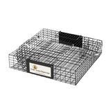 Rugged Ranch CHPTO Chipmunkinator Large Metal Wire Live Chipmunk Catch & Release Trap Cage w/Easy Open Top Lid & 2 Door System, Black (2 Pack)