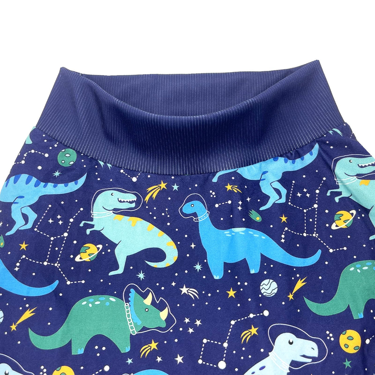 PriPre Dog Navy Sleeveless T Shirts with Universe Dinosaur Pattern Printed Soft Vest for Large Dogs (XL, Vest)
