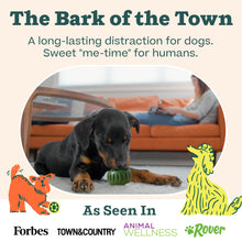 Load image into Gallery viewer, WOOF Starter Pack - Interactive Dog Toys for Boredom - Dog Treat Molds Silicone - Chicken-Flavored Healthy Treats for Dogs - Pupsicle Doggy Enrichment Toy - for Large Pups - 25-75 lbs
