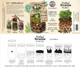 Portland Terrarium kit - DIY Mason Jar Terrarium Kit