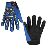 TOKCKYBL Kids Dirt Bike Gloves - Youth Motorcycle Gloves for Boys & Girls, Breathable Non-Slip Riding Full Finger Children Glove for BMX, Mountain Bike, ATV, Cycling & Outdoor Sports