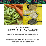 Oven Fresh Bites Natural Baked Avian Diet, All-Natural Bird Food, Whole Grain, Medium Parrot, 28 Oz