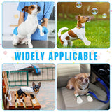 Sunnymove 100 Pcs Disposable Dog Paw Protector Adjustable Pet Boots Dog Feet Covers for Paw Protection with Self Adhesive Bandage for Small Medium Large Dogs Indoor Outdoor Walking Foot Muffs
