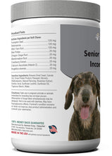 Load image into Gallery viewer, NaturVet Senior Advanced Incontinence Dog Supplement – Helps Support Dog’s Bladder Control, Normal Urination – Includes Synergistic Blend of Botanicals – 120 Ct. Soft Chews
