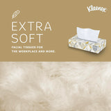 Kleenex® Professional Facial Tissues, Bulk (03076), 2-Ply, White, Flat Facial Tissue Boxes for Business, Convenience Case (125 Tissues/Box, 12 Boxes/Case, 1,500 Tissues/Case)