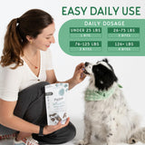 Pawse Mighty Mushroom Chews Supplement for Dogs & Cats | Blend of Turkey Tail, Reishi, Chaga, Maitake & Shiitake | for Immune System, Lumps & Bumps, Gut Health & Skin Support | 60 Chews
