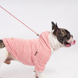 Fitwarm Knitted Dog Hoodie Sweater, Winter Clothes for Small Dogs Boy Girl, Lightweight Pet Sweatshirt, Heather Pink, XXL
