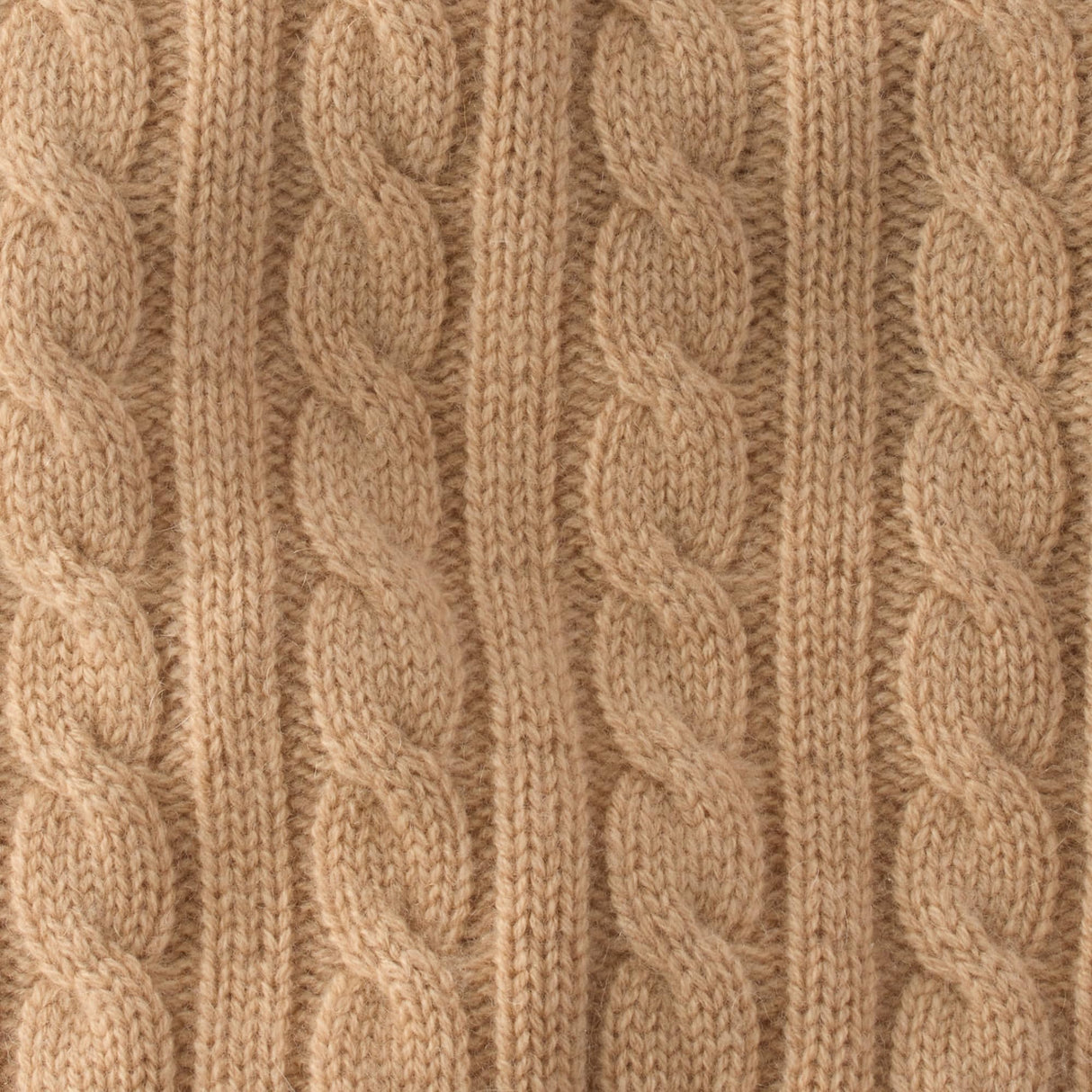 Gable – The Cable Knit Sweater Cashmere Wool Pet Pullover for Small, Medium and Large Dogs, Camel, XX-Small