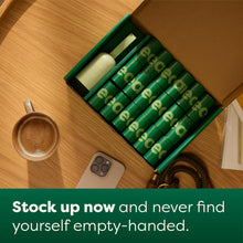 Load image into Gallery viewer, Earth Rated Dog Poop Bag Holder, Durable and Guaranteed Leakproof, Lavender Scented, 1 Dispenser and 900 Bags
