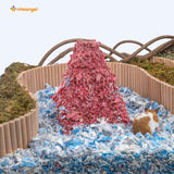 Niteangel Hamster Climbing Ladder Wooden Suspension Bridge for Guinea Pigs Rats Hedgehog Gerbils Mouse Sugar Glider and Other Small Animals (Large)